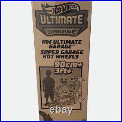 Hot Wheels City Ultimate Garage Track Set Wt 2 Die-Cast Cars & Car-Eating Dragon