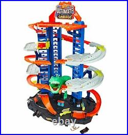 Hot Wheels City Ultimate Garage Track Set with 2 Toy Cars, Multi