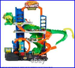 Hot Wheels City Ultimate T-Rex Garage Trackset New Toy Toy Car