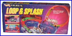 Hot Wheels Color Change FX Loop & Splash (1994) Track Toy Car Play Set