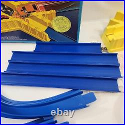 Hot Wheels Criss Cross Crash Track Set 1978 Complete with Cars Flat Out 442 Torino