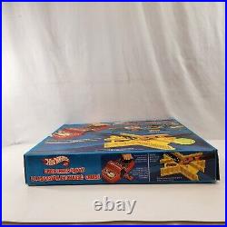 Hot Wheels Criss Cross Crash Track Set 1978 Complete with Cars Flat Out 442 Torino