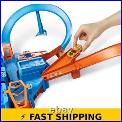 Hot Wheels Criss-Cross Crash Track Set with 164 Car