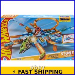 Hot Wheels Criss-Cross Crash Track Set with 164 Car