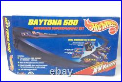 Hot Wheels Daytona 500 SUPER SPEEDWAY X-V Racers Track Set -Incomplete