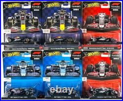 Hot Wheels Formula 1 LOT of 54 Grand Prix Track Set, Premium Set, 5pks + Case