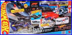 Hot Wheels Formula 1 LOT of 54 Grand Prix Track Set, Premium Set, 5pks + Case