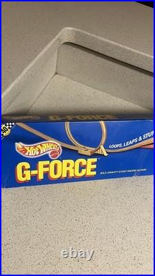 Hot Wheels G-Force Stunt Race Track Set 1988 Iroc & 4 Monster Trucks NOS SEALED