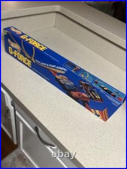 Hot Wheels G-Force Stunt Race Track Set 1988 Iroc & 4 Monster Trucks NOS SEALED