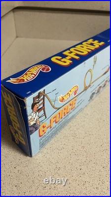 Hot Wheels G-Force Stunt Race Track Set 1988 Iroc & 4 Monster Trucks NOS SEALED