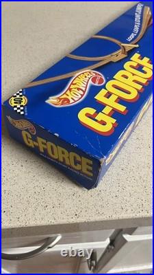 Hot Wheels G-Force Stunt Race Track Set 1988 Iroc & 4 Monster Trucks NOS SEALED