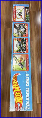 Hot Wheels GFH87 Colossal Crash Track Set New in Sealed Box