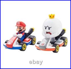 Hot Wheels GXX41-MARIO Kart Rainbow Road Track Set OPEN BOX NEVER USED