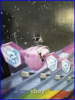 Hot Wheels GXX41-Mario Kart Rainbow Road Track Set Hot Wheels GXX41-Mario Kart Rainbow Road Track Set