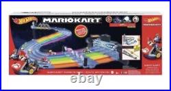 Hot Wheels GXX41-Mario Kart Rainbow Road Track Set Brand New IN HAND