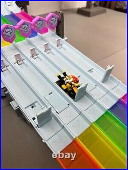 Hot Wheels GXX41-Mario Kart Rainbow Road Track Set Complete With 10 Racers