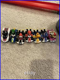 Hot Wheels Mario Kart Bowser Castle Chaos Track Set Boo Spooky Sprint Lot 7 Cars