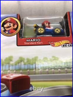 Hot Wheels Mario Kart Circuit Lite Track Set Die Cast Car Kids Toy Gift Rare