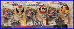Hot Wheels Mario Kart Circuit Track, Piranha Plant & Thwomp Exp Tracks + 8 Cars Hot Wheels Mario Kart Circuit Track, Piranha Plant & Thwomp Exp Tracks + 8 Cars