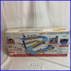 Hot Wheels Mario Kart Rainbow Road 8-Ft Track Set, Multicolor