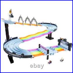 Hot Wheels Mario Kart Rainbow Road King Boo Raceway Track Set New