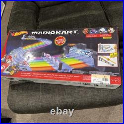 Hot Wheels Mario Kart Rainbow Road Race Track Set Factory Sealed Brand New