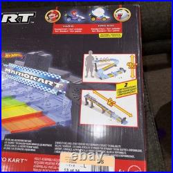 Hot Wheels Mario Kart Rainbow Road Race Track Set Factory Sealed Brand New