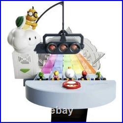 Hot Wheels Mario Kart Rainbow Road Race Track Set Lights Sounds Bra G2U