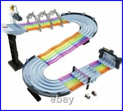 Hot Wheels Mario Kart Rainbow Road Race Track Set Lights Sounds Bra G2U