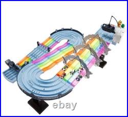 Hot Wheels Mario Kart Rainbow Road Race Track Set Lights & Sounds Brand New