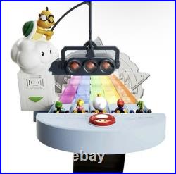Hot Wheels Mario Kart Rainbow Road Race Track Set Lights & Sounds Brand New