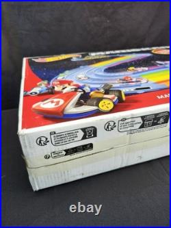 Hot Wheels Mario Kart Rainbow Road Race Track Set Lights & Sounds Brand New