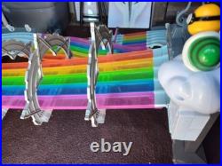 Hot Wheels Mario Kart Rainbow Road Race Track Set(VERY GOOD CONDITION)