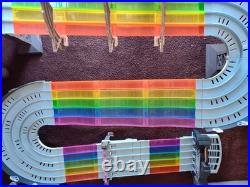 Hot Wheels Mario Kart Rainbow Road Race Track Set(VERY GOOD CONDITION)