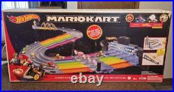 Hot Wheels Mario Kart Rainbow Road Raceway Track Set Hot Wheels Mario Kart Rainbow Road Raceway Track Set