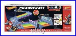 Hot Wheels Mario Kart Rainbow Road Raceway Track Set