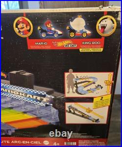 Hot Wheels Mario Kart Rainbow Road Raceway Track Set Hot Wheels Mario Kart Rainbow Road Raceway Track Set