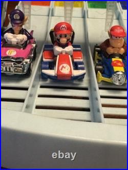 Hot Wheels Mario Kart Rainbow Road Raceway Track Set + 5 Cars, Tested Works