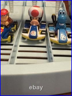 Hot Wheels Mario Kart Rainbow Road Raceway Track Set + 5 Cars, Tested Works