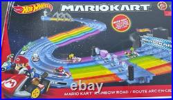 Hot Wheels Mario Kart Rainbow Road Raceway Track Set? Damaged Box