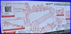 Hot Wheels Mario Kart Rainbow Road Raceway Track Set? Damaged Box