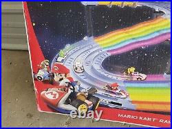 Hot Wheels Mario Kart Rainbow Road Raceway Track Set King Boo NEW IN STOCK