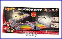 Hot Wheels Mario Kart Rainbow Road Raceway Track Set with Lights & Sounds Nintendo Hot Wheels Mario Kart Rainbow Road Raceway Track Set with Lights & Sounds Nintendo