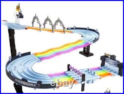 Hot Wheels Mario Kart Rainbow Road Track Set 164 Plastic Ages 4-7 Multi