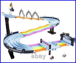 Hot Wheels Mario Kart Rainbow Road Track Set 30 Piece With 2 164 Scale Vehicle Hot Wheels Mario Kart Rainbow Road Track Set 30 Piece With 2 164 Scale Vehicle