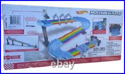 Hot Wheels Mario Kart Rainbow Road Track Set Lights & Sounds GXX41