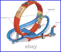 Hot Wheels Massive Loop Mayhem Track Set with Launcher and One Car Included Hot Wheels Massive Loop Mayhem Track Set with Launcher and One Car Included