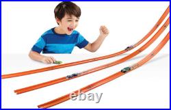 Hot Wheels Mega Track Set, 87 Components for 40-Ft Track & 164 Scale Car