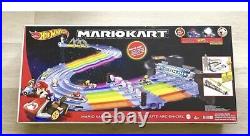 Hot Wheels Nintendo Mario Kart Rainbow Road Raceway 8-Foot Track Set