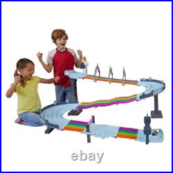 Hot Wheels Nintendo Mario Kart Rainbow Road Raceway Track Set 30 Piece